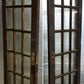 29"x79.5"x1.75" Antique Vintage Old Wood Wooden Exterior French Door 15 Window Glass