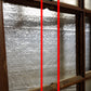 30"x82.5"x1.75" Antique Vintage Old Wood Wooden Exterior French Door 15 Window Glass