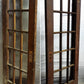 32"x79.5"x1.75" Antique Vintage Old Reclaimed Salvaged Wood Wooden Exterior French Door Window Glass