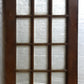 29x84"x1.75" Antique Vintage Old Reclaimed Salvaged Wood Wooden Exterior French Door Window Glass