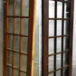 29x84"x1.75" Antique Vintage Old Reclaimed Salvaged Wood Wooden Exterior French Door Window Glass