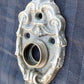 2"x3" Antique Vintage Salvaged Reclaimed Old Nickel Solid Cast Brass Bronze Penn Hardware Door Knob Doorknob Cover Plate Escutcheon Rosette