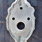 2"x3" Antique Vintage Salvaged Reclaimed Old Nickel Solid Cast Brass Bronze Penn Hardware Door Knob Doorknob Cover Plate Escutcheon Rosette