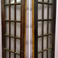 30"x84"x1.75" Antique Vintage Old Reclaimed Salvaged Wood Exterior French Door Window Beveled Glass