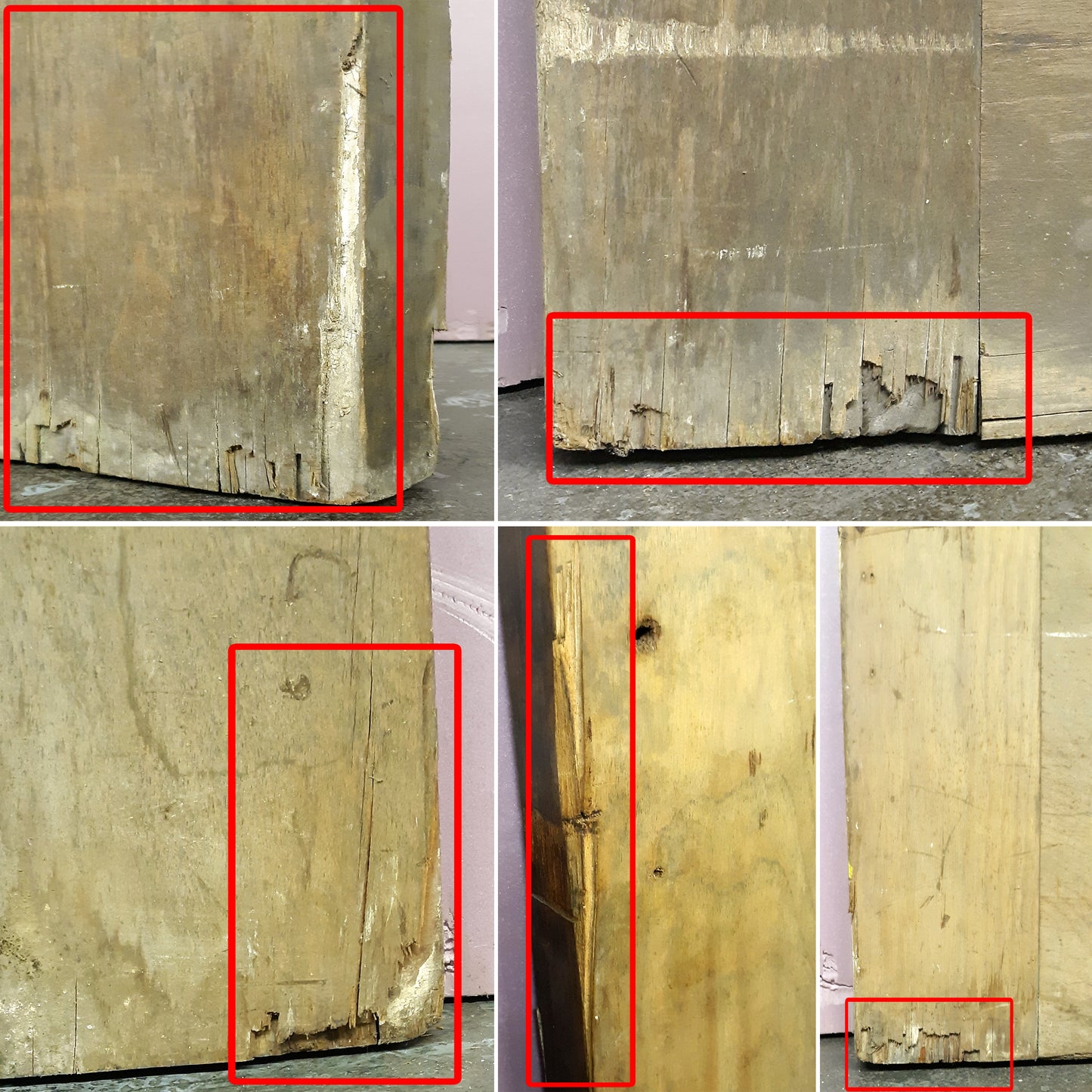 30"x84"x1.75" Antique Vintage Old Reclaimed Salvaged Wood Exterior French Door Window Beveled Glass