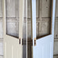 30"x77.5" Antique Vintage Old Reclaimed Salvaged SOLID Wood Wooden Entry Door Panels NO Glass