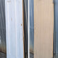 29.5"x77" Antique Vintage Old Reclaimed Salvaged Victorian SOLID Wood Wooden Interior Door 2 Panels