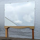 34"x28" Vintage Antique Old Art Deco Swivel Vanity Dresser Mirror Beveled Glass Oak Wood Wooden Frame