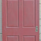 39"x80"x2" Antique Vintage Old Reclaimed Salvaged Victorian Style Exterior Entry Front Side SOLID Wood Wooden Door 6 Raised Panels