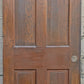 30"x78.5" Vintage Antique Old Reclaimed Salvaged Victorian SOLID Wood Wooden Interior Door 4 Panels