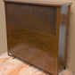 39"Wx40"H Antique Vintage Old "Quaker City" Salvaged Reclaimed Art Deco Style  Brown Steel Metal Radiator Heater Cover Case Cabinet Box
