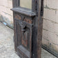Pair of 55.5"x112"x2.5" Antique Vintage Old Reclaimed Salvaged SOLID Wood Wooden Victorian Eastlake Exterior Entry Doors Lite Window Glass Carvings Carved Panels
