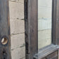Pair of 55.5"x112"x2.5" Antique Vintage Old Reclaimed Salvaged SOLID Wood Wooden Victorian Eastlake Exterior Entry Doors Lite Window Glass Carvings Carved Panels