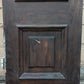 Pair of 55.5"x112"x2.5" Antique Vintage Old Reclaimed Salvaged SOLID Wood Wooden Victorian Eastlake Exterior Entry Doors Lite Window Glass Carvings Carved Panels