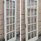 2 available 32"x78" Antique Vintage Old Reclaimed Salvaged Wood Wooden Interior French Door 15 Windows Pane Lite