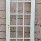 2 available 32"x78" Antique Vintage Old Reclaimed Salvaged Wood Wooden Interior French Door 15 Windows Pane Lite