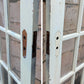 2 available 32"x78" Antique Vintage Old Reclaimed Salvaged Wood Wooden Interior French Door 15 Windows Pane Lite