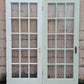2 available 32"x78" Antique Vintage Old Reclaimed Salvaged Wood Wooden Interior French Door 15 Windows Pane Lite