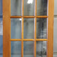 2 available 28.5"x80"x1.75" Vintage Old Reclaimed Salvaged SOLID Wood Wooden Exterior Interior French Door Glass