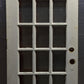 30"x79.5"x1.75" Antique Vintage Old Reclaimed Salvaged Wood Wooden Exterior French Door Window Glass
