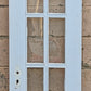 40"x79" Pair Antique Vintage Old Reclaimed Salvaged French Double Interior Wood Wooden Doors 20 Windows Glass