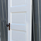 2 available 30"x77" Antique Vintage Old Reclaimed Salvaged Interior SOLID Wood Wooden Room Doors 5 Raised Ladder Panels Hardware Lockset