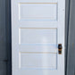 2 available 30"x77" Antique Vintage Old Reclaimed Salvaged Interior SOLID Wood Wooden Room Doors 5 Raised Ladder Panels Hardware Lockset