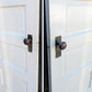 26"x77.5" Antique Vintage Old Reclaimed Salvaged Interior SOLID Wood Wooden Pantry Closet Door 5 Raised Panels Hardware Lockset