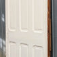 48"x79"x1.75" Antique Vintage Old Reclaimed Salvaged Victorian Queen Anne Style Wood Wooden Sliding Pocket Exterior Entry Door 6 Panels