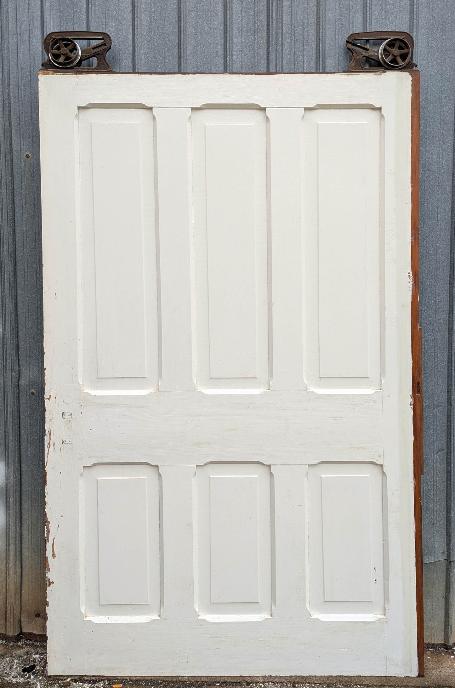 Antique Vintage Old Reclaimed Salvaged Barn Sliding Pocket Door Roller Bearing Trolley Door Hangers Hardware