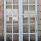 Pair of 39"x69"x1.75" Antique Vintage Old Reclaimed Salvaged SOLID Wood Wooden Exterior Casement Windows Pantry French Doors 20 Glass Lites Panes
