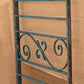 60"x25" Antique Vintage Old Reclaimed Salvaged Iron Steel Metal Porch Balcony Hand Rail Handrail Fence Fencing Panel Section Garden