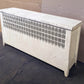 45"Wx25"H Antique Vintage Old "Quaker City" Salvaged Reclaimed Art Deco Style Steel Metal Radiator Heater Cover Case Cabinet Box Humidifier