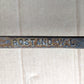22"H Pair Antique Vintage Old "Rostland W L" Brass Cast Iron Federal Style Fireplace Andirons Firedogs Log Holders