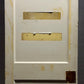 26"x78" Antique Vintage Old Salvaged Reclaimed SOLID Wood Wooden Interior Door 2 Panels