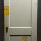 32"x79.5" Antique Vintage Old Reclaimed Salvaged Interior SOLID Wood Wooden Door 2 Panels