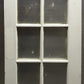 28"x80" Antique Vintage Old Reclaimed Salvaged Wooden Interior French Swinging Door Window Wavy Glass