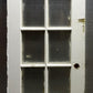 26"x78.5"x1.5" Antique Vintage Old Reclaimed Salvaged Wooden Interior French Door Window Wavy Glass