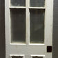 26x79x1.5" Antique Vintage Old Reclaimed Salvaged Wood Wooden Exterior Entry Door Window Wavy Glass