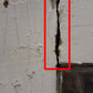 26x79x1.5" Antique Vintage Old Reclaimed Salvaged Wood Wooden Exterior Entry Door Window Wavy Glass