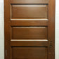 31.5"x77" Antique Vintage Old Reclaimed Salvaged SOLID Wood Wooden Interior Door 5 Panels