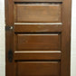 30"x76.5" Antique Vintage Old Reclaimed Salvaged SOLID Wood Wooden Interior Door 5 Panels