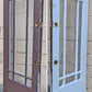 32"x78"x1.75" Antique Vintage Old Reclaimed Salvaged SOLID Wood Wooden Exterior Entry Mission Style Door 9 Windows Glass