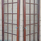 2 Available 64"x84" Pair of Antique Vintage Old Reclaimed Salvaged French Double SOLID Wood Wooden Doors 30 Windows Wavy Glass