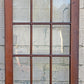 2 Available 64"x84" Pair of Antique Vintage Old Reclaimed Salvaged French Double SOLID Wood Wooden Doors 30 Windows Wavy Glass