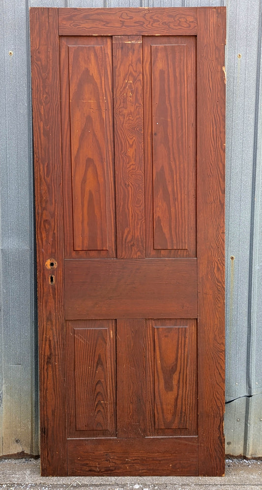 3 available 30"x77" Antique Vintage Old Reclaimed Salvaged Victorian SOLID Wood Wooden Interior Closet Pantry Attic Door 4 Shaker style Panels