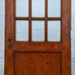 4 available 35.5"x83"x1.75" Antique Vintage Old SOLID Wood Wooden Exterior Entry Interior Office School Door Window Textured Glass Lites