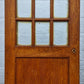 4 available 35.5"x83"x1.75" Antique Vintage Old SOLID Wood Wooden Exterior Entry Interior Office School Door Window Textured Glass Lites