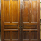 74x90" Pair Antique Vintage Old Reclaimed Salvaged Pocket Sliding Double SOLID Wooden Panels Interior Doors