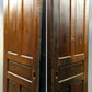 74x90" Pair Antique Vintage Old Reclaimed Salvaged Pocket Sliding Double SOLID Wooden Panels Interior Doors